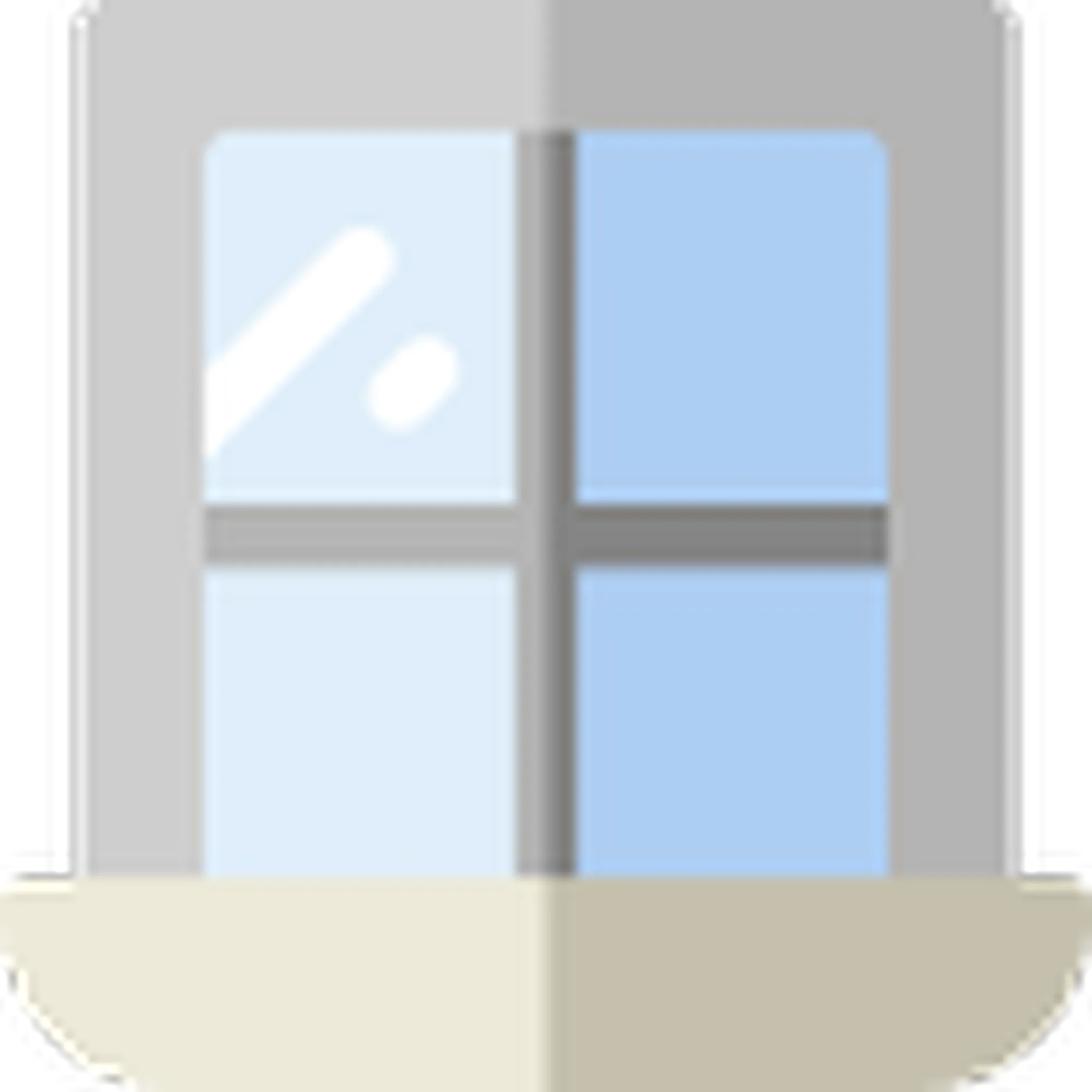 Pictogramme de fenêtre